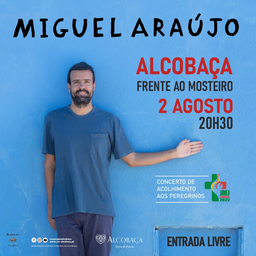 Miguel Araújo ao vivo em Alcobaça - Cister FM - Alcobaça 