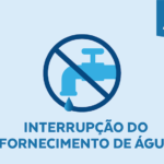 Interrupção do fornecimento de água